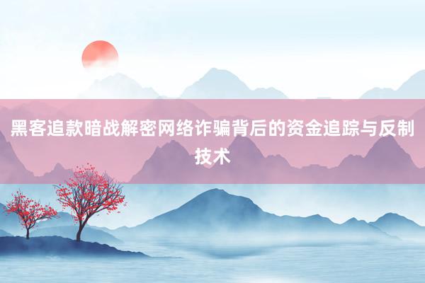 黑客追款暗战解密网络诈骗背后的资金追踪与反制技术